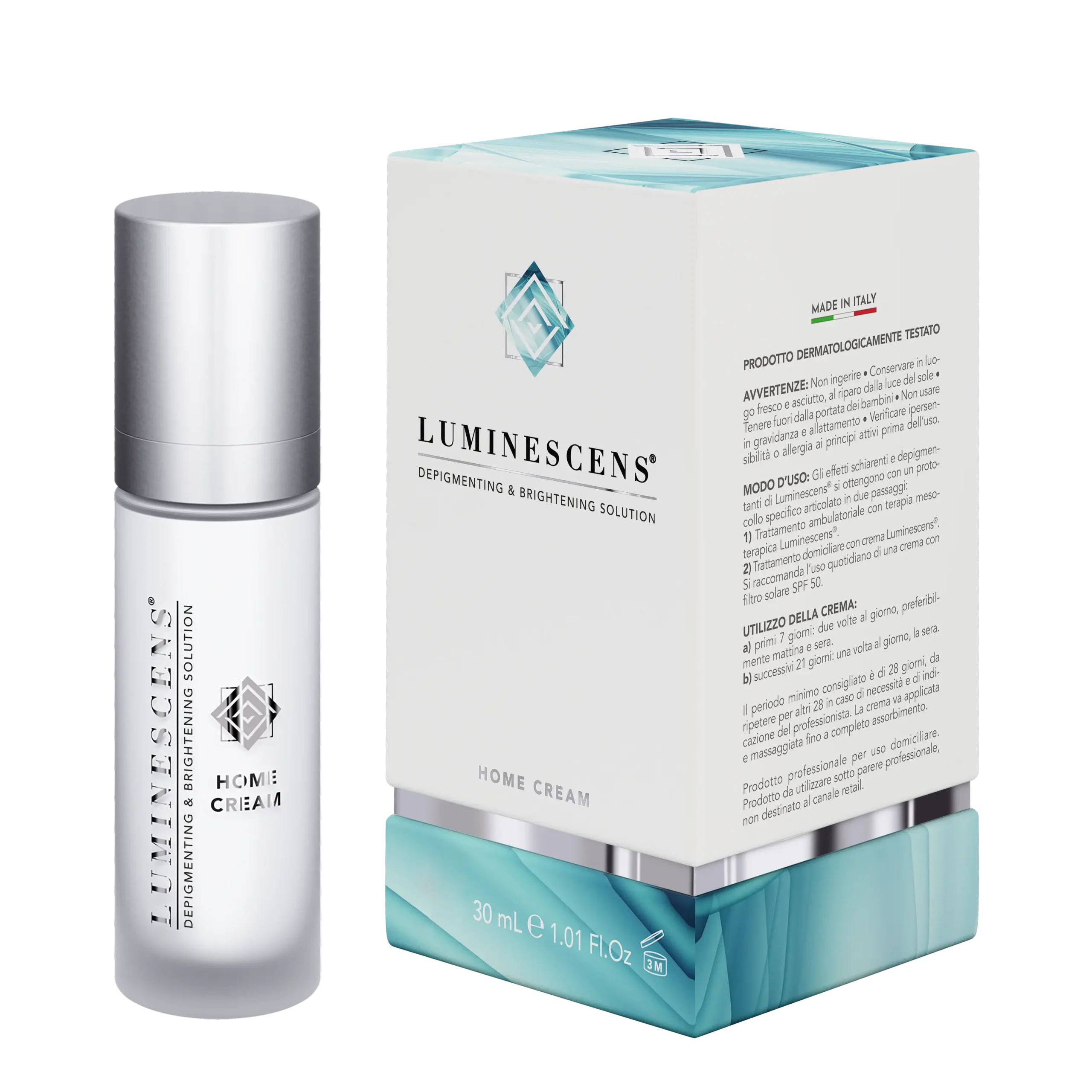 LUMINESCENS CREAM BOX+BOTTLE